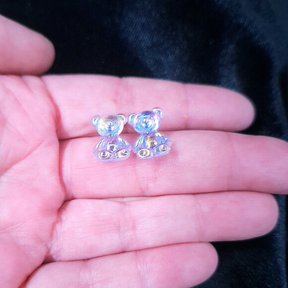 Rhinestone Headband, Bling Pen and Cute Gummi Bear Earrings - Picture 4 of 5